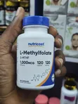 Nutricost L-Methylfolate 5-MTHF 1,000 mcg (Kapsul 120) - 1