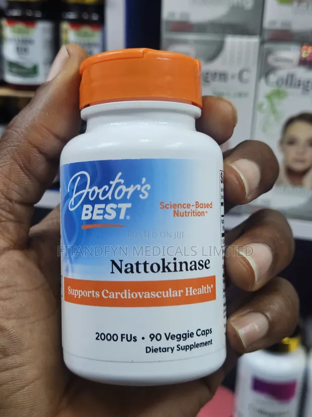 Doctor's Best Nattokinase 2,000 FUs (90 Veggie Capsules) - 1