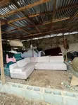 L-Shape Sofa with Pillows - 3