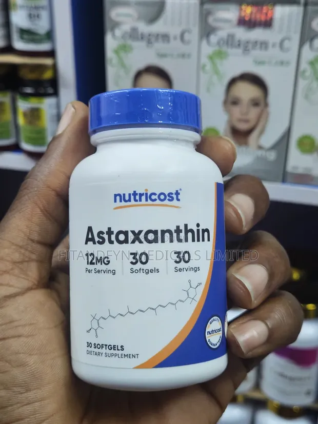 Nutricost Astaxanthin 12mg - 30 Softgels - 1