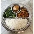 Stainless Steel 4 Partition Dinner Plate (30/35cm) - 3