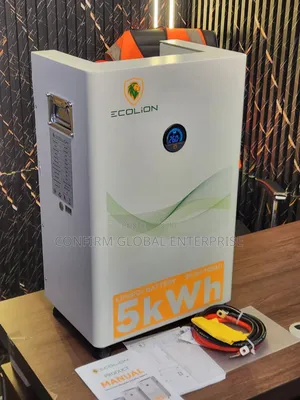 Ecolion 5KWh 24V Baturin Lithium