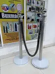 Crowd Stanchion Barriers with Black Rope - 3