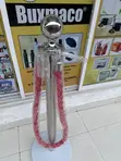 Stanchion Pole with Twisted Rope Barrier (Pair) - 1