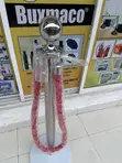 Stanchion Pole with Twisted Rope Barrier (Pair) - 3