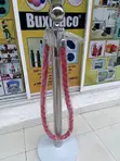 Stanchion Pole with Twisted Rope Barrier (Pair) - 5