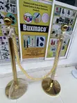 Stanchion Barriers Crowd Control Stands tare da Twisted Rope - 4