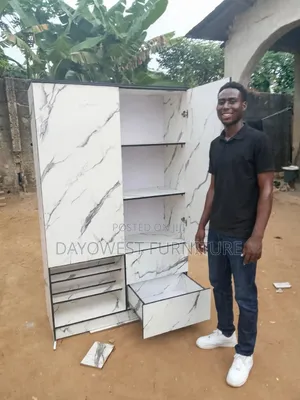 4x6 Wardrobe - Glossy White MBF