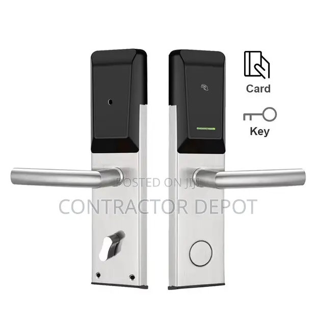 Smart Hotel Door Lock - Bakin Karfe - 1