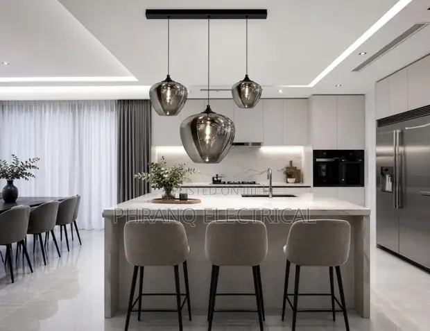 Modern Simple Glass Chandelier - 1