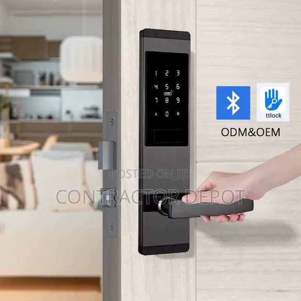 TTLock App Keyless Entry Smart Hotel Door Lock - 1