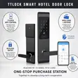 TTLock App Keyless Entry Smart Hotel Door Lock - 3
