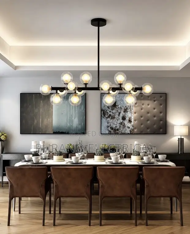 Nordic Minimalism Sphere Ceiling Chandelier - 1