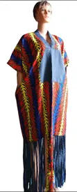 Ankara Gown - Long Sleeve, Classic Style - 2