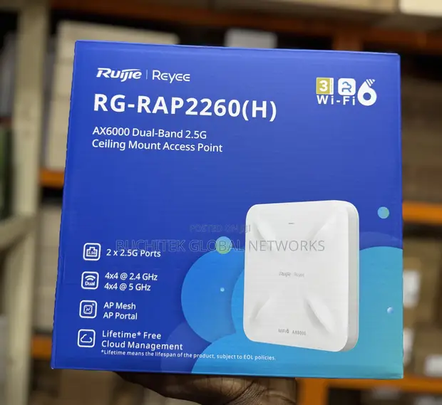 Ruijie RG-RAP2260(H) AX6000 Wi-Fi 6 Access Point - 1