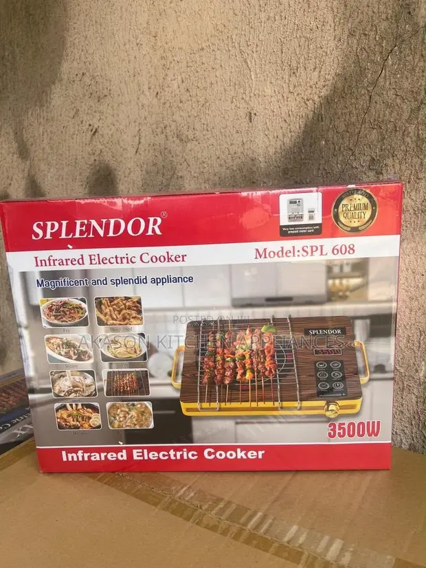 Splendor Infrared Hotplate/Griller - 1