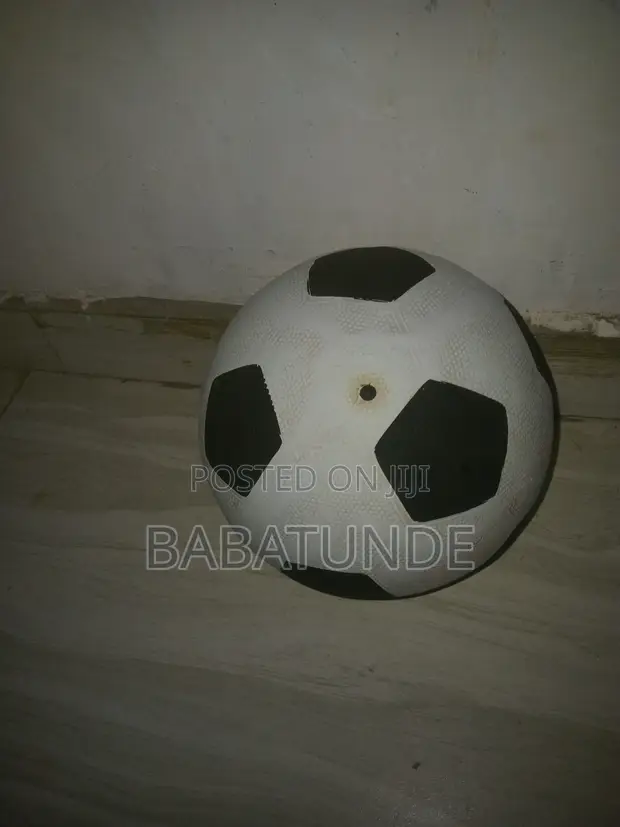 Used Rubber Training Football - 1