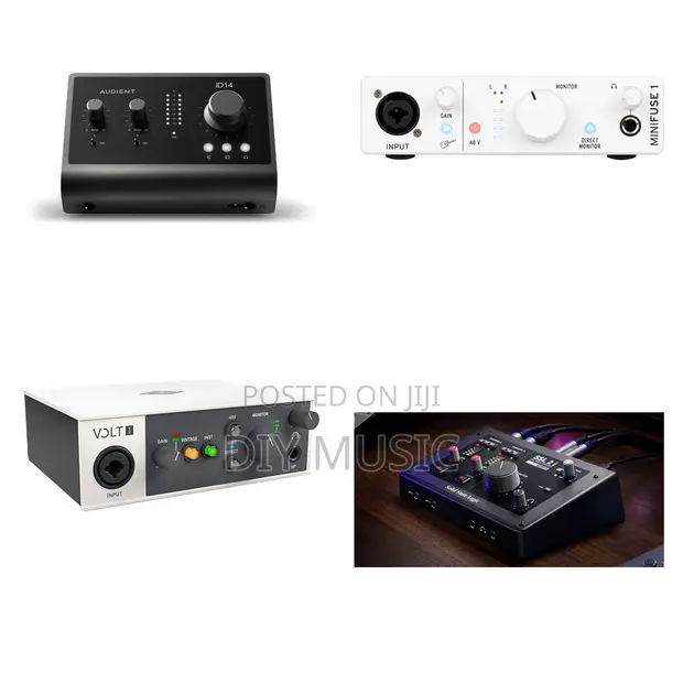 Kayan Aikin Samar da Kiɗa - Mics, Interfaces, Headphones - 1