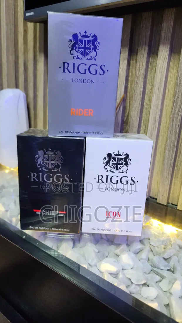 Riggs London Eau de Parfum - Rider, Chief, Icon 100ml - 1