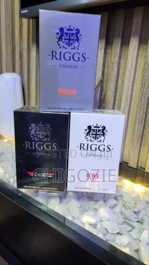 Riggs London Eau de Parfum - Rider, Chief, Icon 100ml
