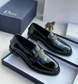 Christian Louboutin Red Sole Loafers - Black Patent/Velvet - 5