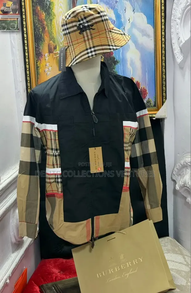Original Burberry Shirt and Cap Set - 1