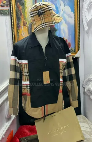 Original Burberry Shirt and Cap Set