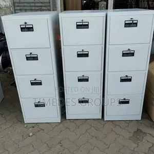 4 Drawer Filing Cabinet - Standard Metal
