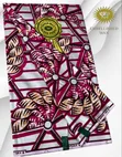 Quality Embellished Gold Ankara Fabric - 2