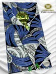 Quality Embellished Gold Ankara Fabric - 3