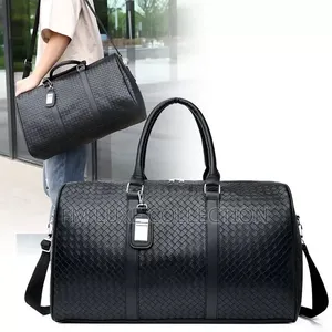 Quality Men's Genuine Leather Travel Bag