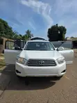 Toyota Highlander 2008 White - 1