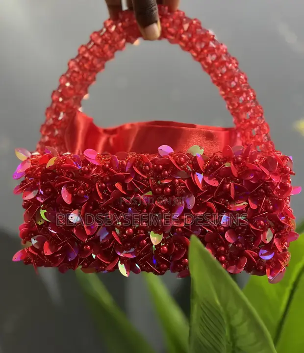 Flora Rouge Beaded Bag - 1