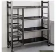 4-Layer Kitchen Rack with 4 Baskets - 1
