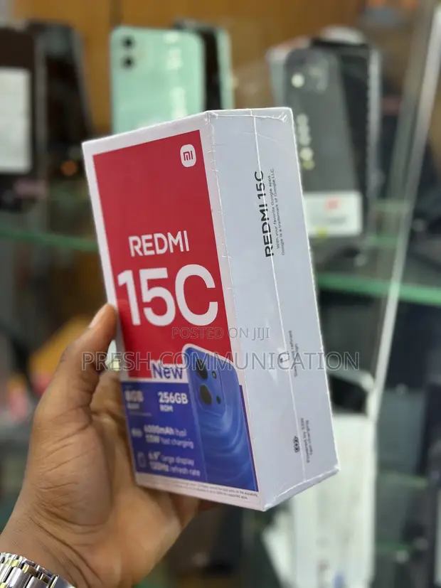 New Xiaomi Redmi 15C 4G 256GB Black - 1