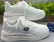 NK All-White Chunky Low-Top Sneakers - Size 42-46 - 1