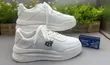 NK All-White Chunky Low-Top Sneakers - Size 42-46 - 2