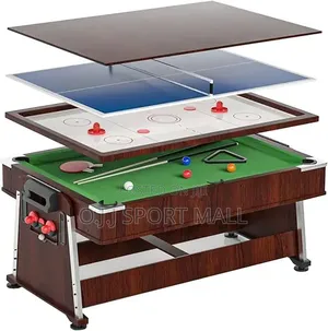 American Fitness 4-in-1 Tennis, Snooker, Air Hockey Table