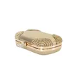 Lux Gold Compact Party Clutch Purse - 2