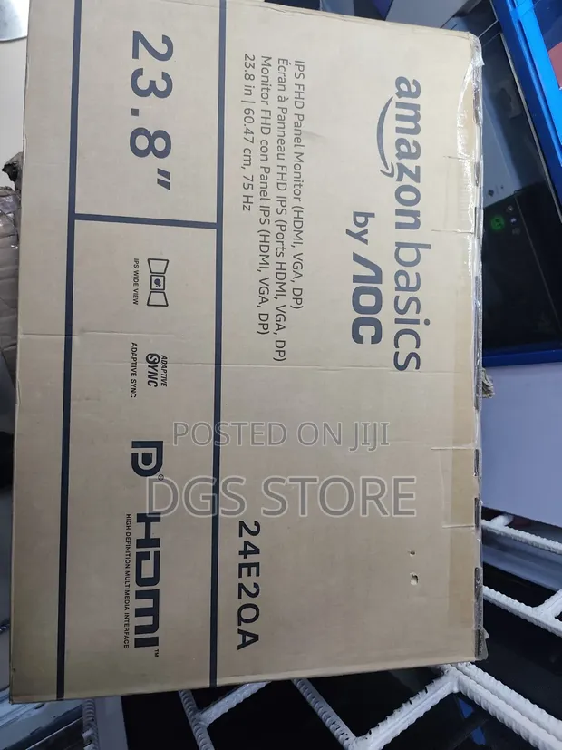 AOC 23.8" FHD IPS Monitor (24E2QA) - 1