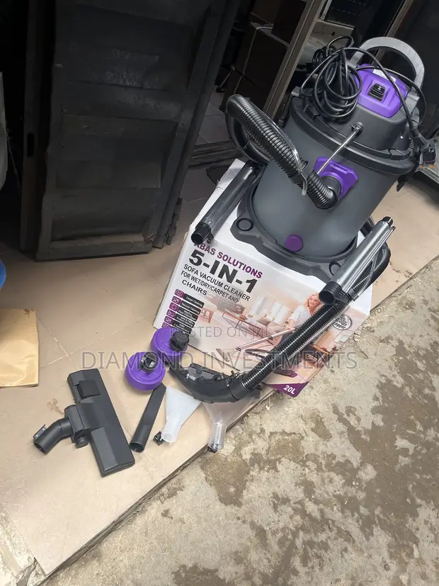 ABAS Solutions 5-in-1 Sofa Carpet Spray Extractor & Wet/Dry Vacuum - 1
