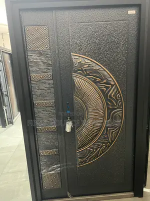 Half Moon Design Tank Door - Black