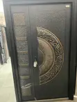 Half Moon Design Tank Door - Black - 2