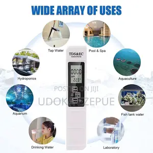 Multifunctional Digital Water Quality Tester (TDS, EC, Temp)
