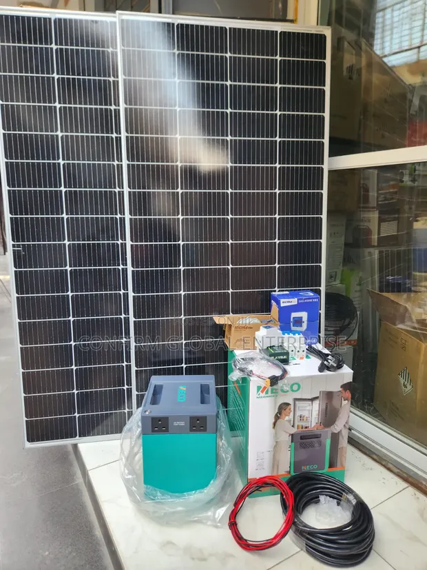 1200W / 2Kwh Lithium Battery Solar System tare da 600W Panel - 1