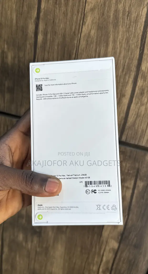 Sabon Apple iPhone 15 Pro Max 256GB Silver - 1