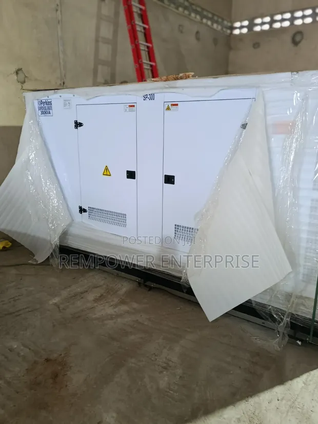 Brand New 300KVA Perkins Soundproof Generator - 1