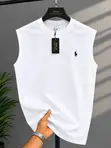 Polo Ralph Lauren Round Neck Sleeveless T-Shirt - 1