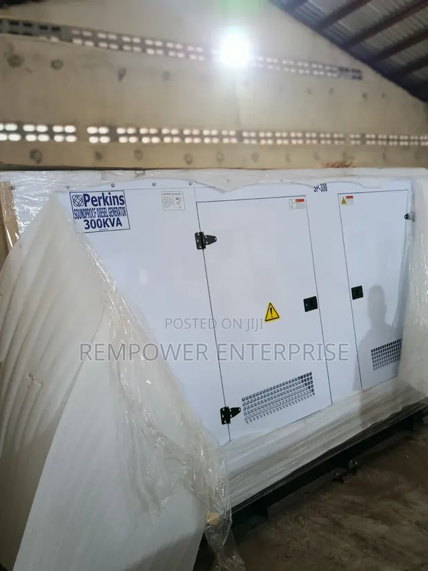 Brand New Perkins 300kVA Soundproof Generator - 1