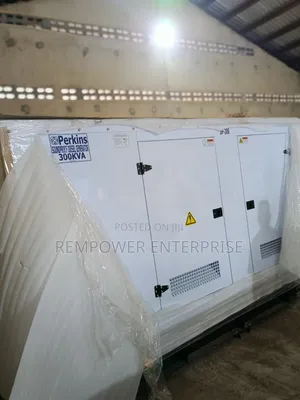 Brand New Perkins 300kVA Soundproof Generator